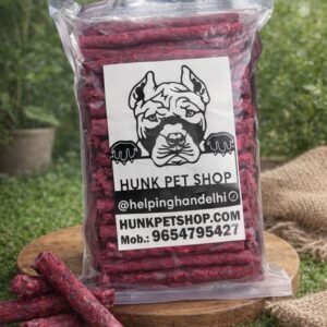HUNK PET SHOP | DOG CHEWSTICKS MUNCHY STICK MUTTON FLAVOUR 1KG | DOG SNACKS , TREATS FOR ALL BREAD DOGS , ALL LIFE STAGES