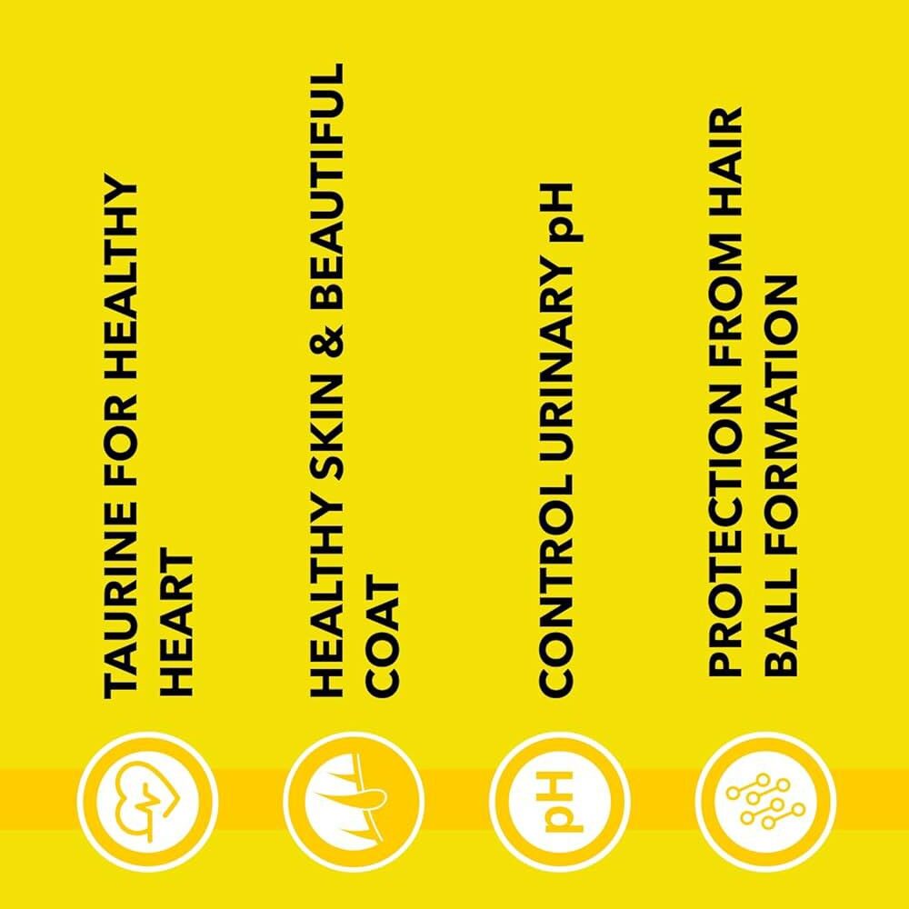 Purepet adult dry cat food 6kg| sea food flavour| taurine for healthy heart | healthy skin & beautiful coat | control urinary pH | hair ball protection - Image 7