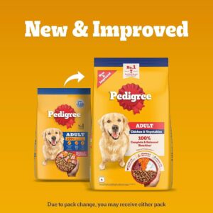 Pedigree puppy Dry Dog Food, 20 Kg | pedigree chicken and vegetable puppy dog dry food