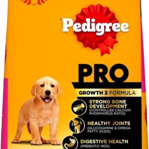 PEDIGREE PRO EXPERT NUTRITION ACTIVE PUPPY DOG FOOD | PEDIGREE CHICKEN AND VEGETABLES PUPPY DOG DRY FOOD | (10KG)