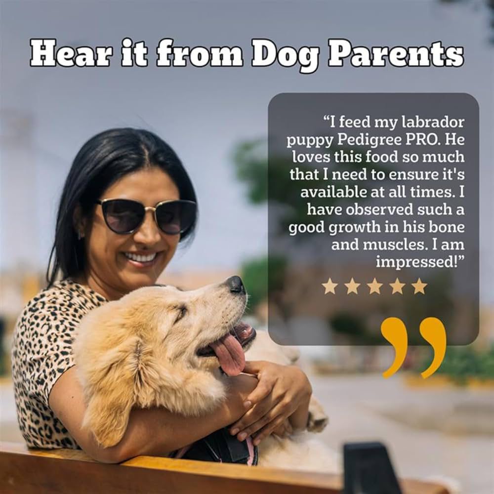 PEDIGREE PRO EXPERT NUTRITION ACTIVE PUPPY DOG FOOD | PEDIGREE CHICKEN AND VEGETABLES PUPPY DOG DRY FOOD | (10KG) - Image 4