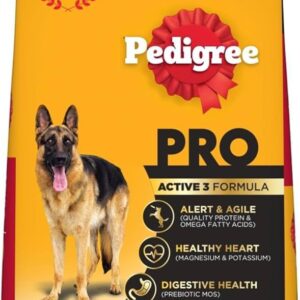 PEDIGREE PRO EXPERT NUTRITION ACTIVE ADULT DOG FOOD | PEDIGREE CHICKEN AND VEGETABLES ADULT DOG DRY FOOD | (10kg)