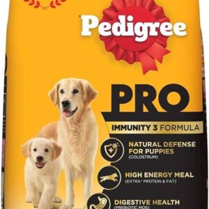 PEDIGREE PRO MOTHER & PUP STARTER LARGE BREED, 10KG DRY DOG FOOD, VET TRUSTED BRAND, EXPERT NUTRITION, QUALITY PROTEIN, 33% MORE NUTRIENT (3-12 WEEKS) |(10KG)