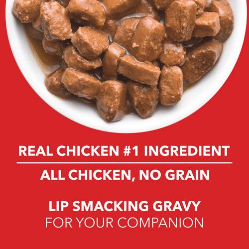 DROOLS REAL CHICKEN & CHICKEN LIVER CHUNKS IN GRAVY ADULT DOG WET FOOD 60 g (PACK OF 6) - Image 7