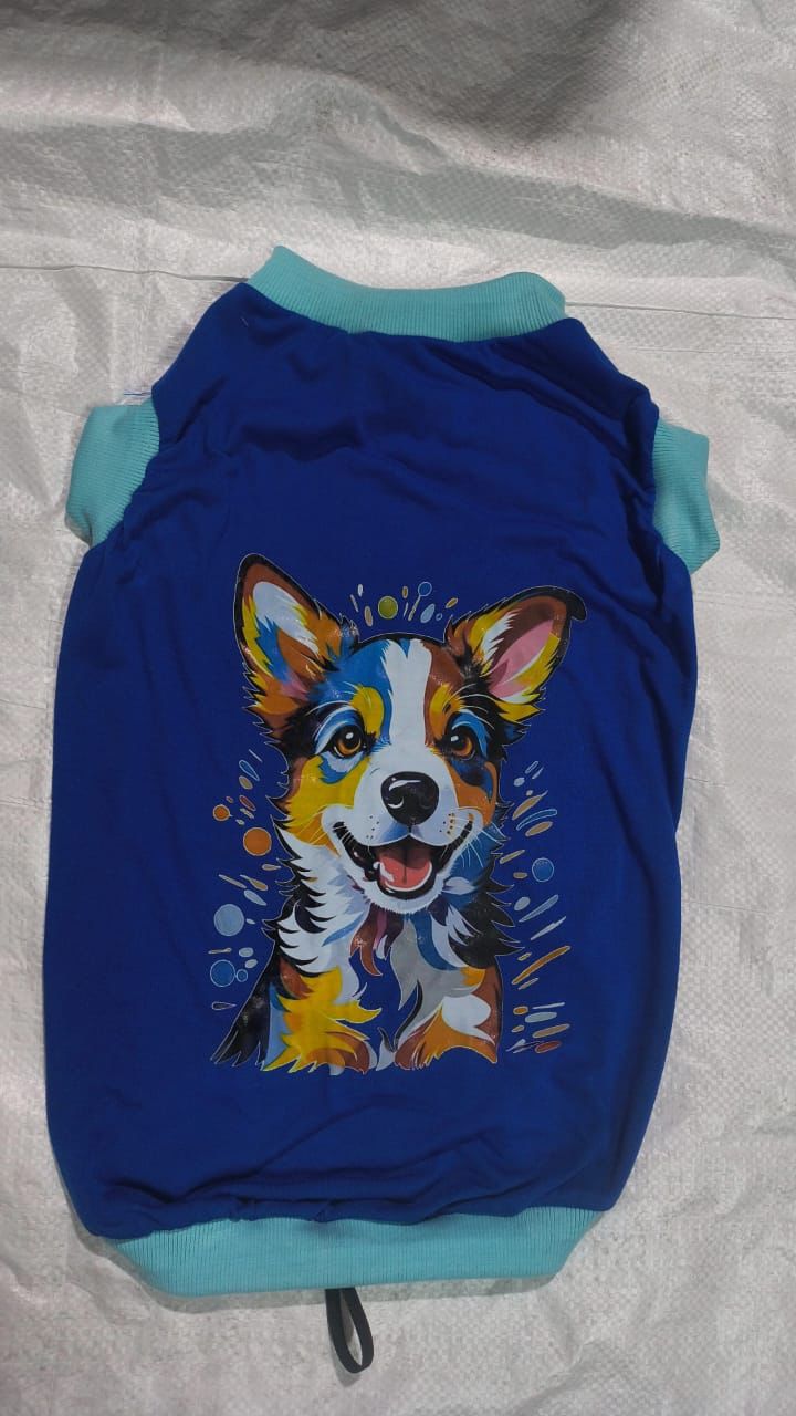 HUNK PET SHOP CUTE DOG T-SHIRT CLOTHES, SUMMER SWEETSHIRT SPORTY PET RANDOM DESIGN OUTFIT FOR SMALL BREED DOG, PUPPY - Image 6