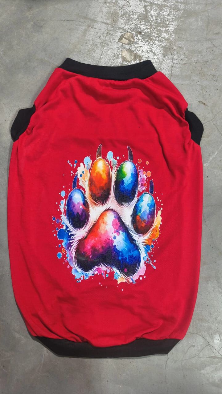 HUNK PET SHOP CUTE DOG T-SHIRT CLOTHES, SUMMER SWEETSHIRT SPORTY PET RANDOM DESIGN OUTFIT FOR SMALL BREED DOG, PUPPY - Image 3