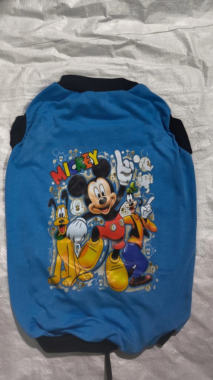 HUNK PET SHOP CUTE DOG T-SHIRT CLOTHES, SUMMER SWEETSHIRT SPORTY PET RANDOM DESIGN OUTFIT FOR SMALL BREED DOG, PUPPY