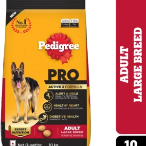 PEDIGREE Large Breed (18 Months Onwards) Chicken 3Kg , 10kg , 20Kg Dry Adult Dog Food